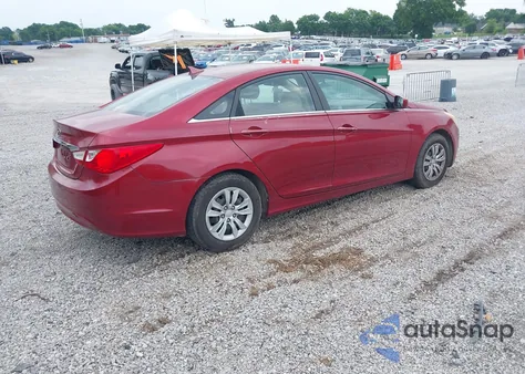 2011 Hyundai Sonata Gls from USA, damaged, VIN 5NPEB4AC4BH151493